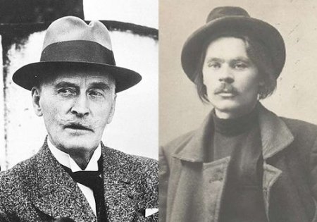 Knut Hamsun və Maksim Qorki