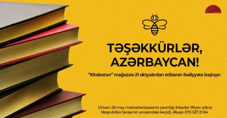 Dünyada oxucunun yaratdığı ilk kitab mağazası - Kitabıstan